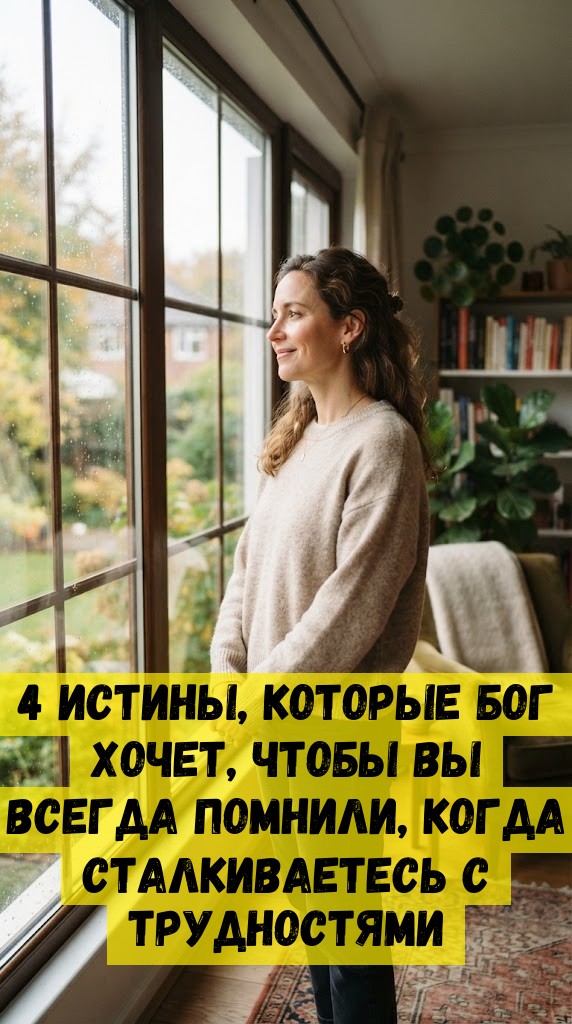 4 истины, которые Бог хочет, чтобы вы всегда помнили, когда сталкиваетесь с трудностями