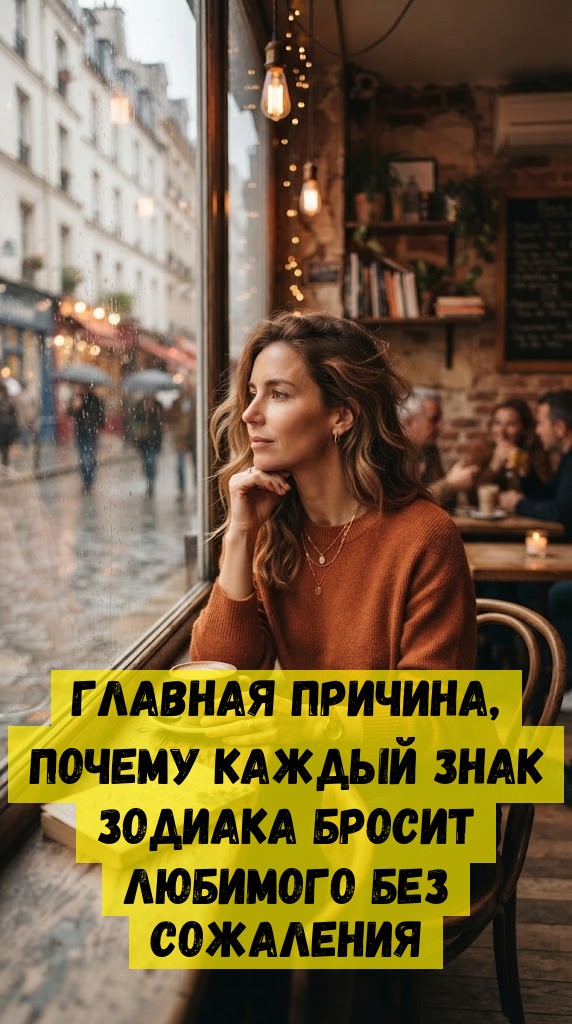 Главная причина, почему каждый знак Зодиака бросит любимого без сожаления Главная причина, почему каждый знак Зодиака бросит любимого без сожаления