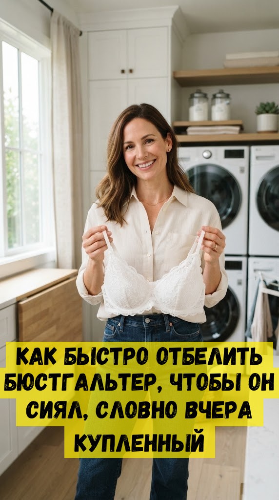 Как быстро отбелить бюстгальтер, чтобы он сиял, словно вчера купленный Как быстро отбелить бюстгальтер, чтобы он сиял, словно вчера купленный