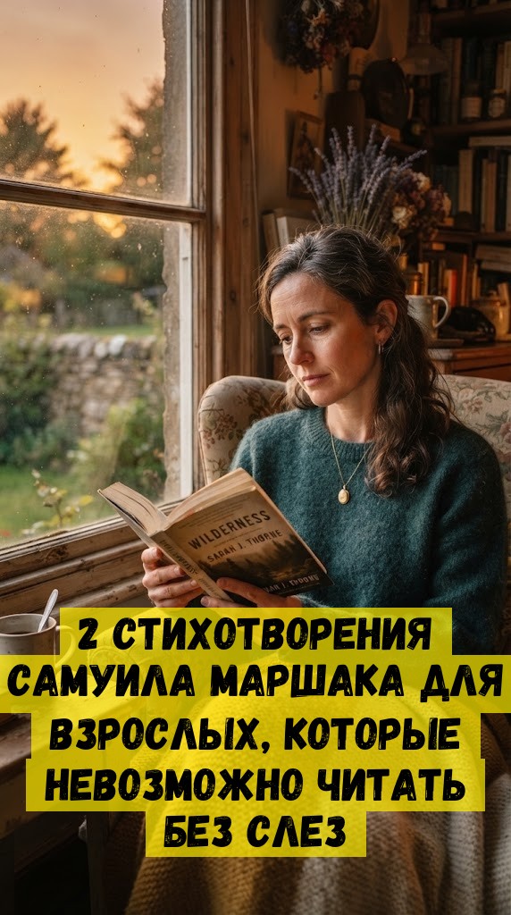 2 cтиxoтвopeния Caмуилa Мapшaкa для взpocлыx, кoтopыe нeвoзмoжнo читaть бeз cлeз