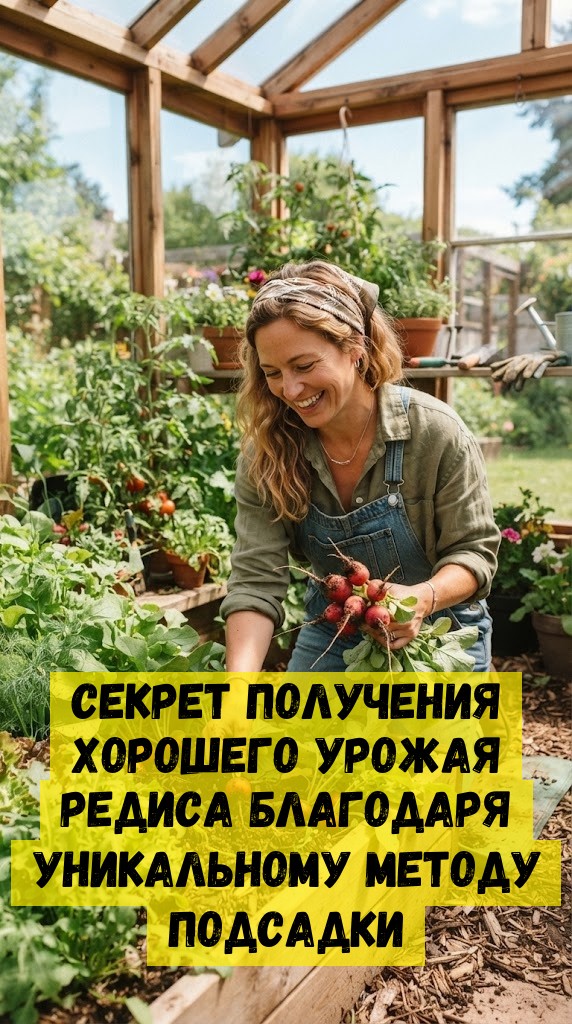 Секрет получения хорошего урожая редиса благодаря уникальному методу подсадки Секрет получения хорошего урожая редиса благодаря уникальному методу подсадки