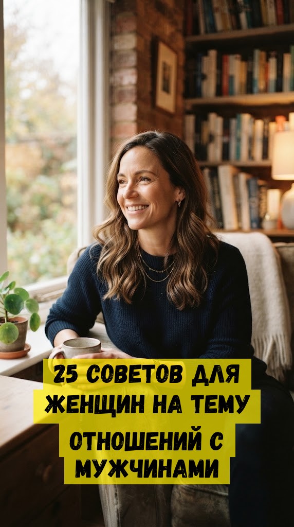 25 СОВЕТОВ ДЛЯ ЖЕНЩИН НА ТЕМУ ОТНОШЕНИЙ С МУЖЧИНАМИ 25 СОВЕТОВ ДЛЯ ЖЕНЩИН НА ТЕМУ ОТНОШЕНИЙ С МУЖЧИНАМИ