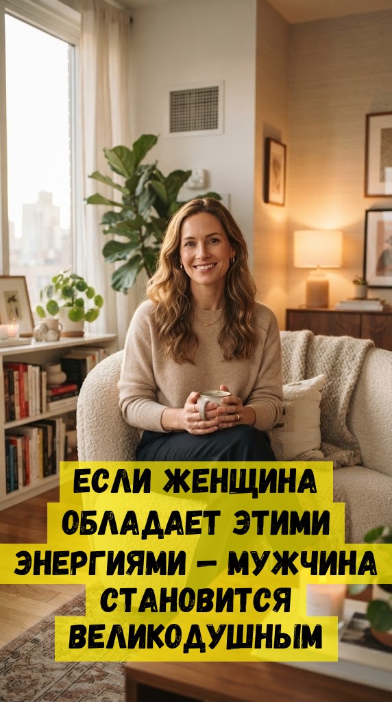 Если женщина обладает этими энергиями &mdash; мужчина становится великодушным