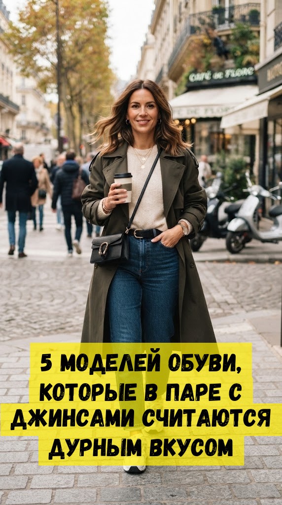 5 моделей обуви, которые в паре с джинсами считаются дурным вкусом