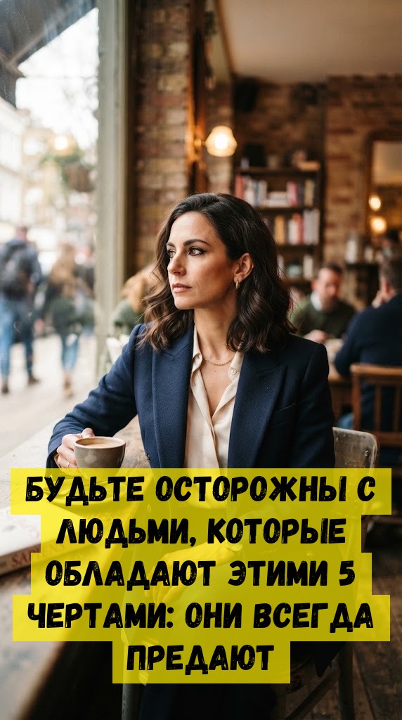 Будьте осторожны с людьми, которые обладают этими 5 чертами: они всегда предают Будьте осторожны с людьми, которые обладают этими 5 чертами: они всегда предают