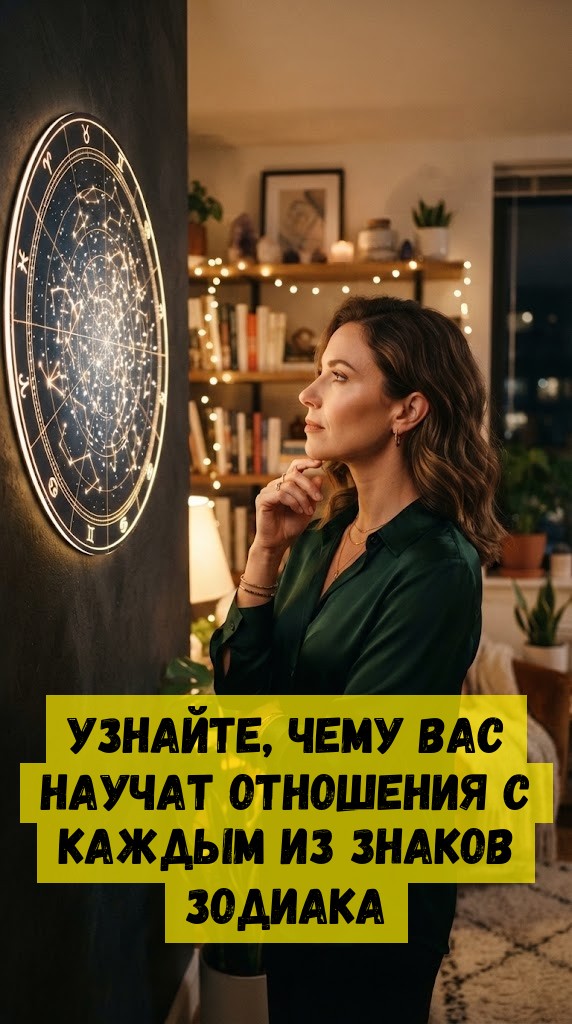 Узнайте, чему вас научат отношения с каждым из знаков Зодиака