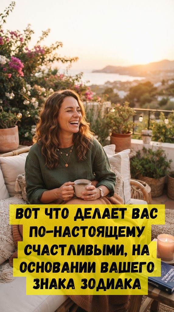 Вот что делает вас по-настоящему счастливыми, на основании вашего знака Зодиака Вот что делает вас по-настоящему счастливыми, на основании вашего знака Зодиака