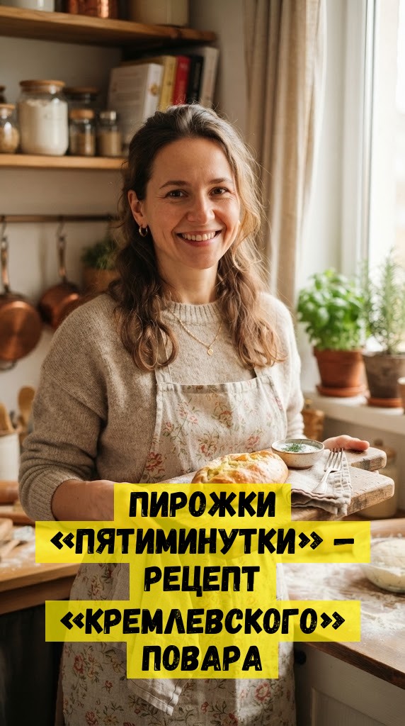 Пирожки «Пятиминутки» — рецепт «кремлевского» повара Пирожки «Пятиминутки» — рецепт «кремлевского» повара
