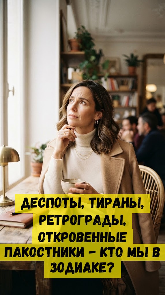 Деспоты, тираны, ретрограды, откровенные пакостники - кто мы в Зодиаке?