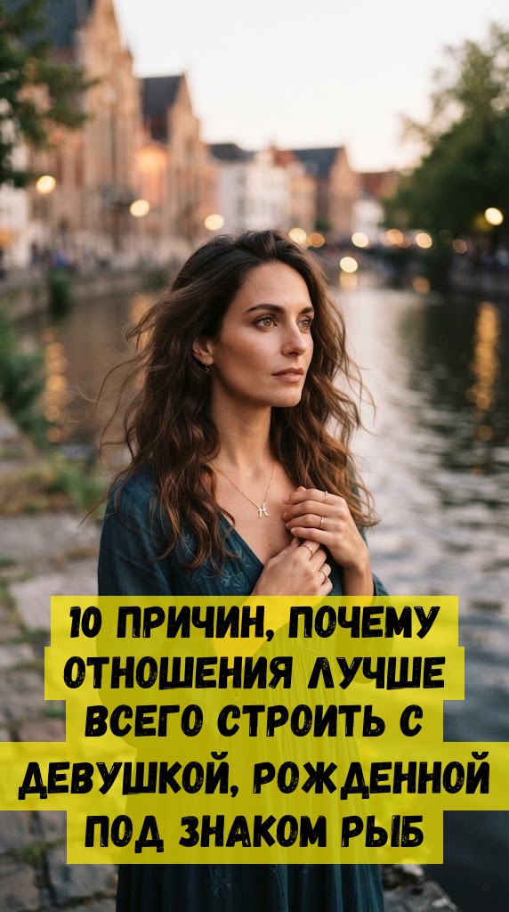 10 ПРИЧИН, ПОЧЕМУ ОТНОШЕНИЯ ЛУЧШЕ ВСЕГО СТРОИТЬ С ДЕВУШКОЙ, РОЖДЕННОЙ ПОД ЗНАКОМ РЫБ