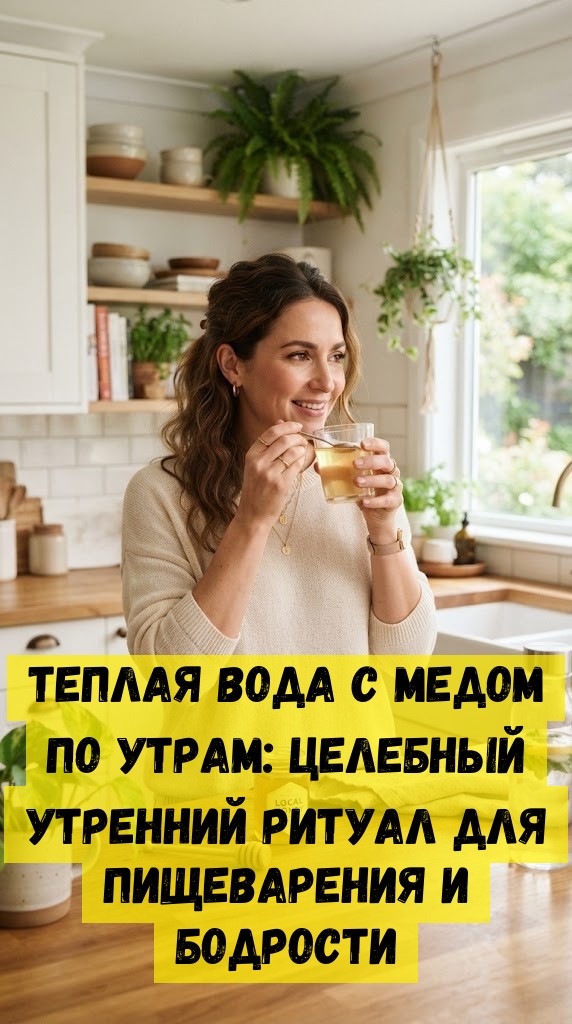 Вода с медом по утрам: полезная привычка для мягкого пробуждения и комфорта Вода с медом по утрам: полезная привычка для мягкого пробуждения и комфорта