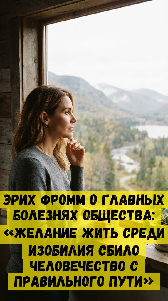 Философия Эриха Фромма: осознанная жизнь и поиск истинного счастья