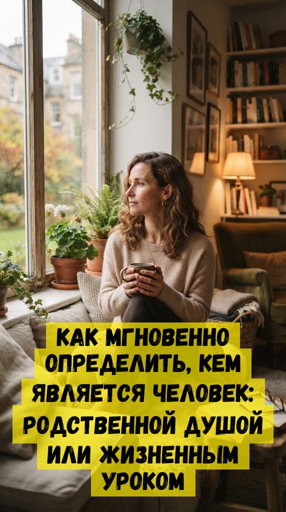 Как мгновенно определить, кем является человек: родственной душой или жизненным уроком