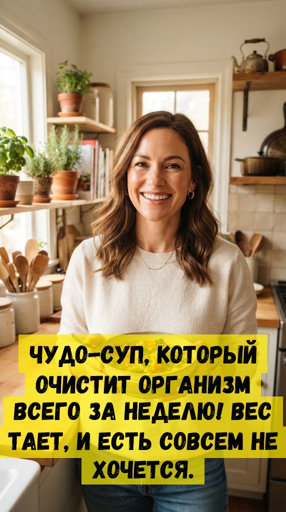 Чудо-суп, который очистит организм всего за неделю! Вес тает, и есть совсем не хочется. Чудо-суп, который очистит организм всего за неделю! Вес тает, и есть совсем не хочется.