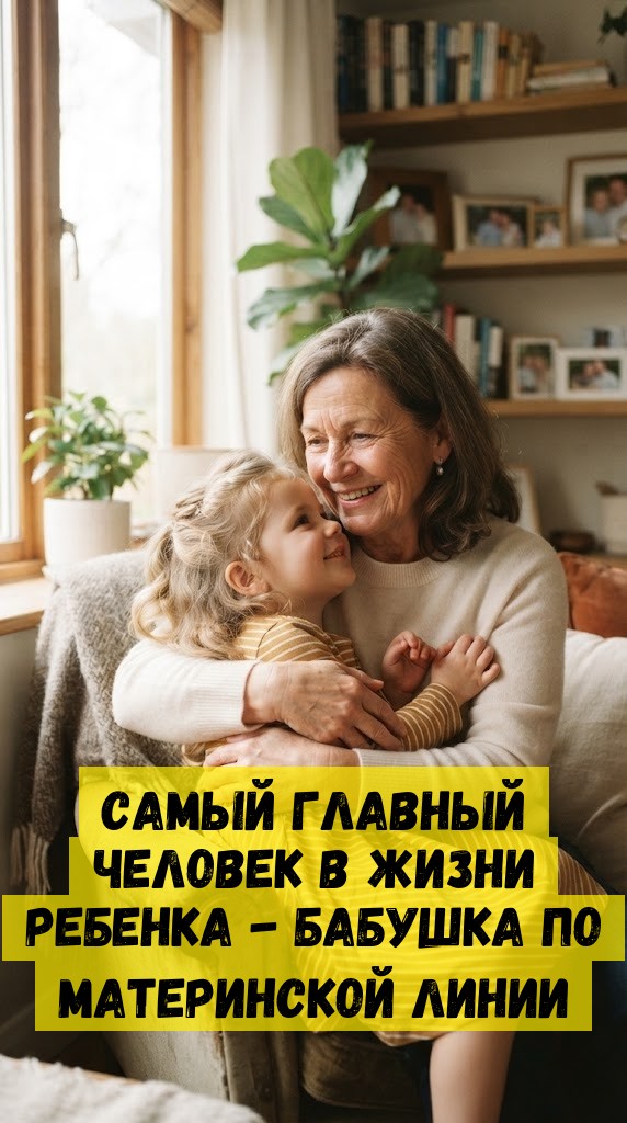 Самый Главный Человек В Жизни Ребенка - Бабушка По Материнской Линии