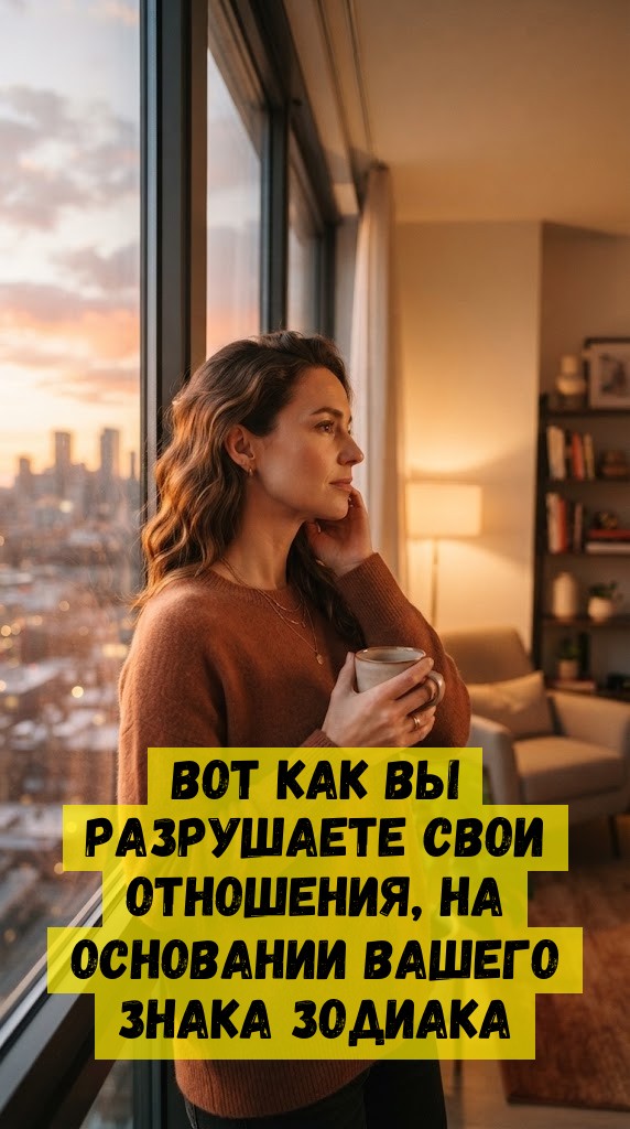 Вот как вы разрушаете свои отношения, на основании вашего знака Зодиака