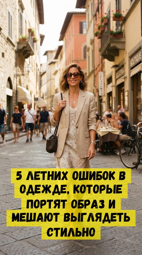 5 летних ошибок в одежде, которые портят образ и мешают выглядеть стильно
