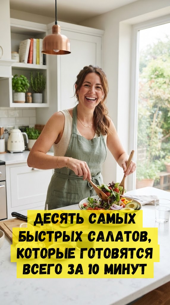 Десять самых быстрых салатов, которые готовятся всего за 10 минут