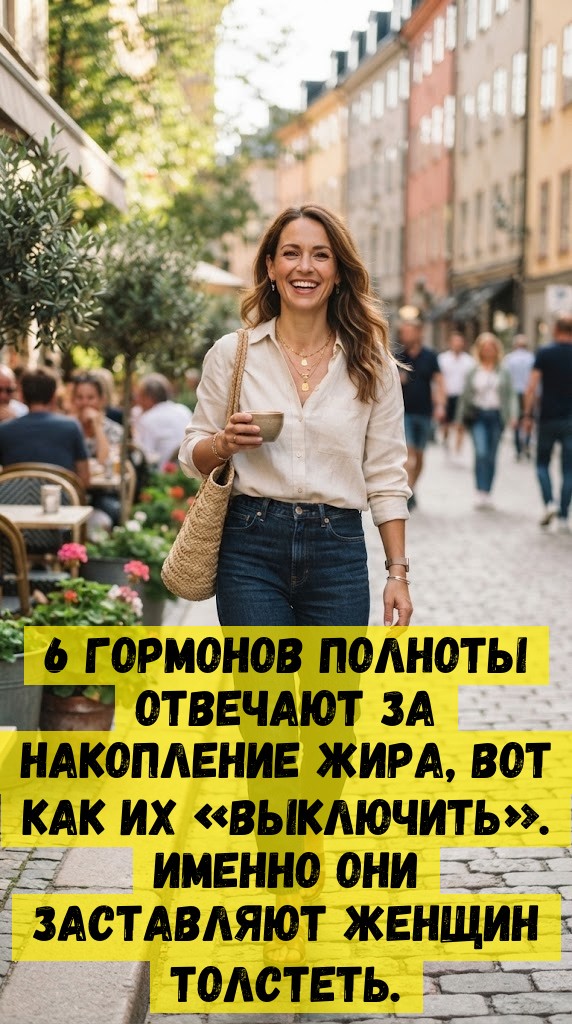 6 гормонов полноты отвечают за накопление жира, вот как их &laquo;выключить&raquo;. Именно они заставляют женщин толстеть.