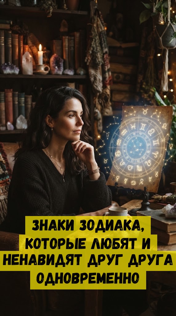 Знаки Зодиака, которые любят и ненавидят друг друга одновременно