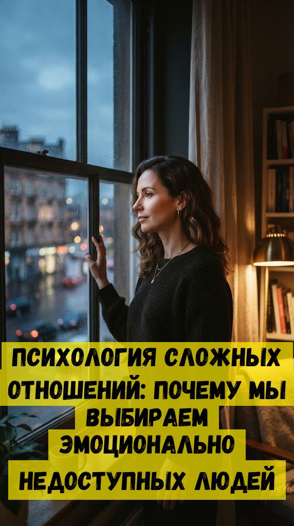 Психология сложных отношений: почему мы выбираем эмоционально недоступных людей