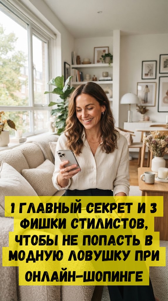 1 главный секрет и 3 фишки стилистов, чтобы не попасть в модную ловушку при онлайн-шопинге