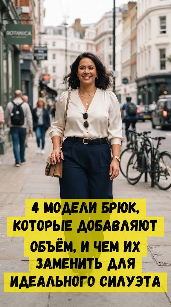 4 модели брюк, которые добавляют объём, и чем их заменить для идеального силуэта