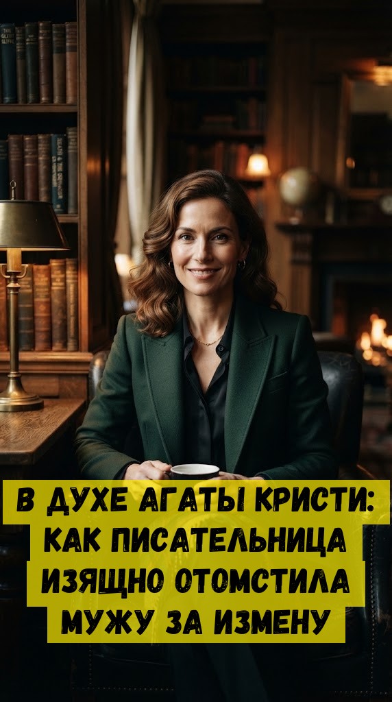 В духе Агаты Кристи: как писательница изящно отомстила мужу за измену В духе Агаты Кристи: как писательница изящно отомстила мужу за измену