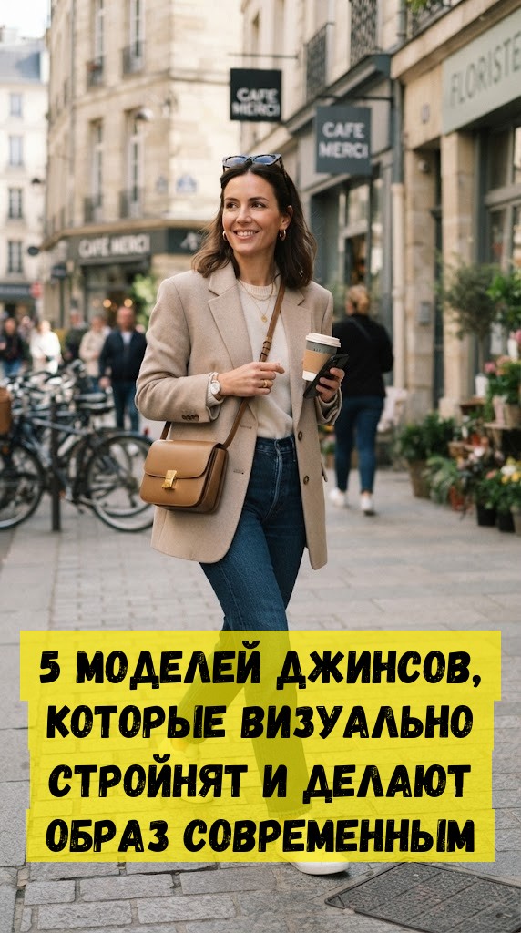 5 моделей джинсов, которые визуально стройнят и делают образ современным