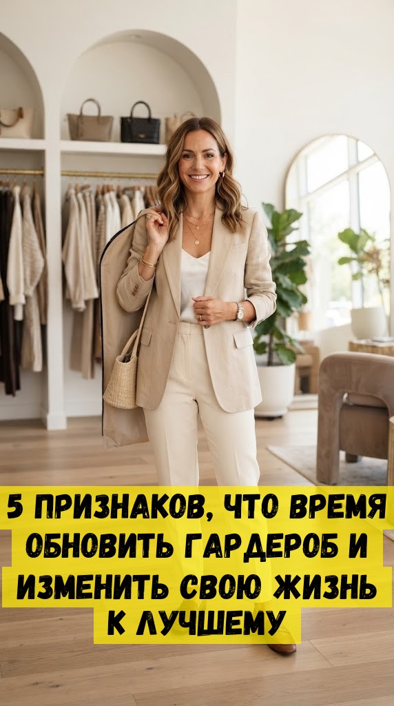 5 признаков, что время обновить гардероб и изменить свою жизнь к лучшему 5 признаков, что время обновить гардероб и изменить свою жизнь к лучшему