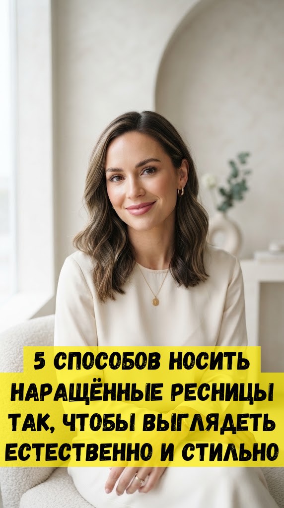 5 способов носить наращённые ресницы так, чтобы выглядеть естественно и стильно 5 способов носить наращённые ресницы так, чтобы выглядеть естественно и стильно