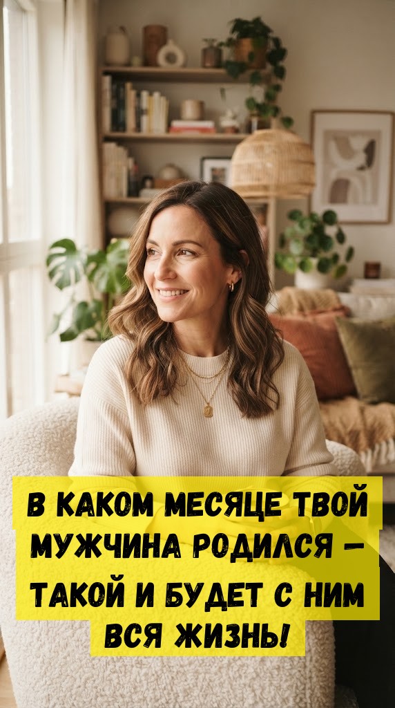 В каком месяце твой мужчина родился &mdash; такой и будет с ним вся жизнь!