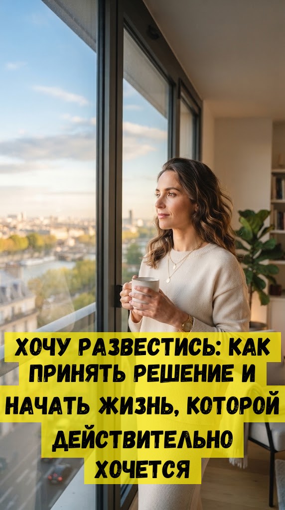 Хочу развестись: как принять решение и начать жизнь, которой действительно хочется Хочу развестись: как принять решение и начать жизнь, которой действительно хочется