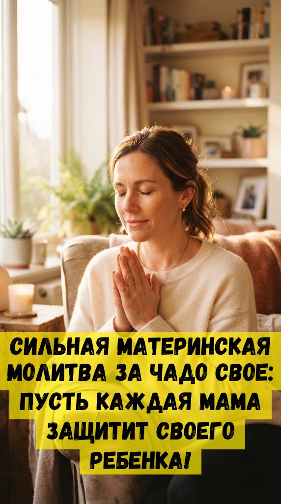 Материнская молитва за детей: теплые слова любви, мира и защиты