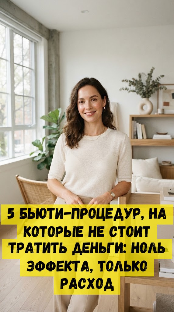 5 бьюти-процедур, на которые не стоит тратить деньги: ноль эффекта, только расход