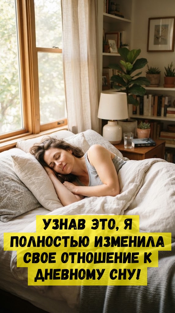 Узнав это, я полностью изменила свое отношение к дневному сну!